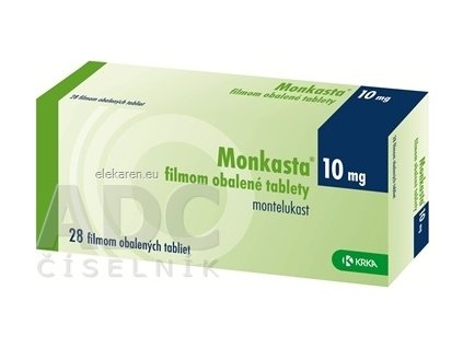 Monkasta 10 mg filmom obalené tablety - 1x28 ks