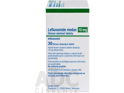Leflunomide medac 10 mg - 1x30 ks