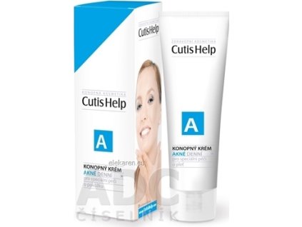 CutisHelp AKNÉ konopný krém denný - 1x30 ml