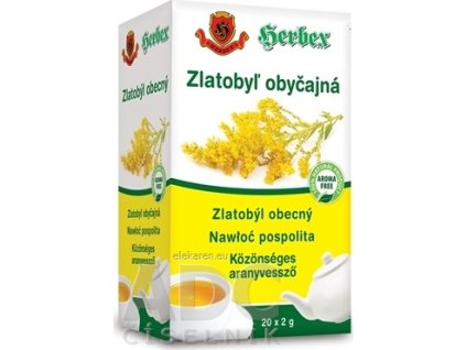 HERBEX Zlatobyľ obyčajná - záparové vrecká 20x2 g (40 g)