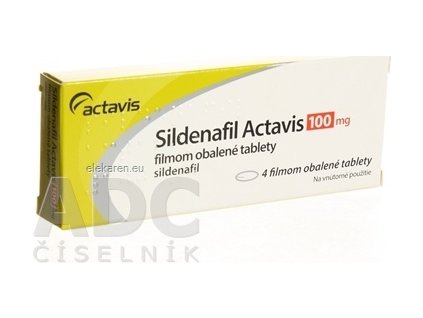 Sildenafil Actavis - 1x4 ks
