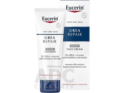 Eucerin UreaRepair Nočný krém na tvár - 1x50 ml
