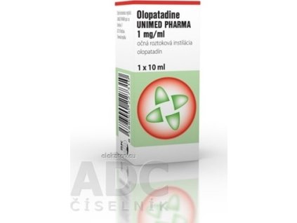 Olopatadine UNIMED PHARMA 1 mg/ml - 1x10 ml