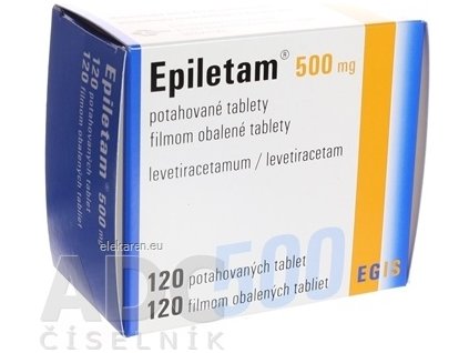 Epiletam 500 mg - 1x120 ks