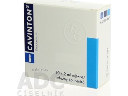 CAVINTON 10 mg/2 ml - 10x2 ml