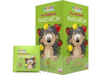 HERBEX Pre drobcov OVOCNÍČEK - čaj (od 9. mesiaca) nálevové vrecúška 20x1,5 g (30 g)