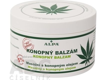 ALPA KONOPNÝ BALZAM - 1x250 ml