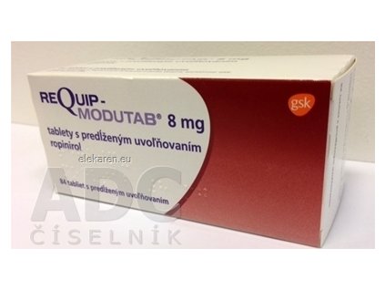 REQUIP-MODUTAB 8MG TBL PLG 84X8MG
