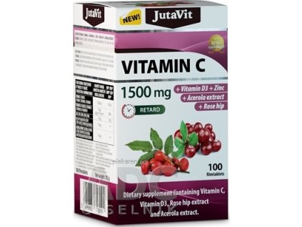 JutaVit Vitamín C 1500 mg - 1x100 ks