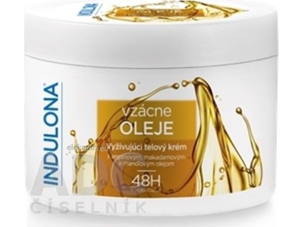 INDULONA Telový krém Vzácne oleje - 1x250 ml