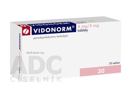 Vidonorm 4 mg/5 mg tablety - 1x30 ks