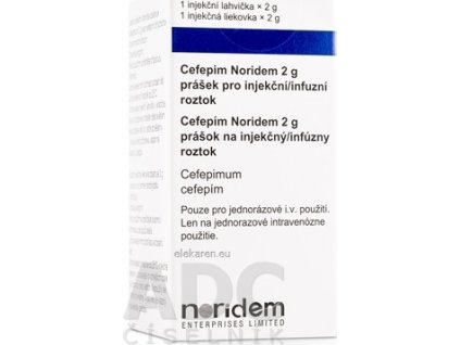 CEFEPIM NORIDEM 2G PLO IJF 1X1 LAG