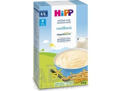 HiPP Mliečna prvá KAŠA PRAEBIOTIK vanilková - 1x250 g