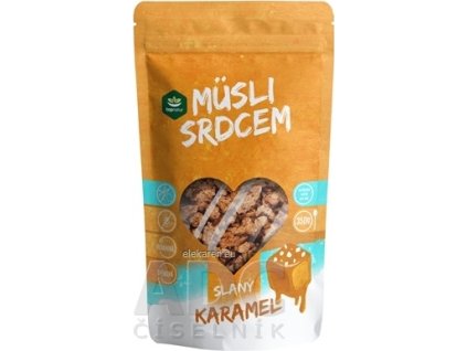 topnatur Müsli srdcom Slaný karamel - 1x350 g