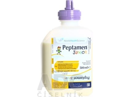 PEPTAMEN JUNIOR - sol (dietetická potravina, bez príchute) 12x500 ml (6 l)