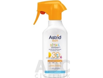 ASTRID SUN Detské mlieko na opaľovanie OF 30 - 1x200 ml