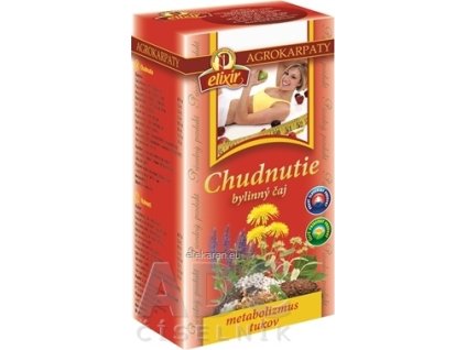 AGROKARPATY CHUDNUTIE - bylinný čaj, čistý prírodný produkt, 20x2 g (40 g)