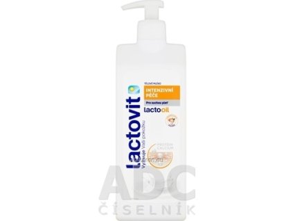 Lactovit Lactooil Telové mlieko - 1x400 ml
