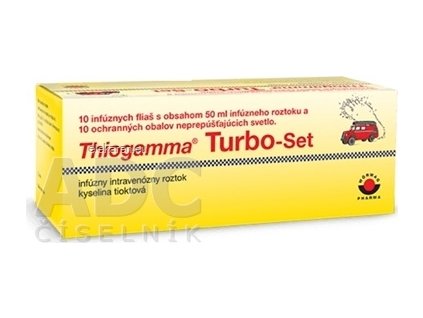 THIOGAMMA TURBO-SET INF 10X50ML600M