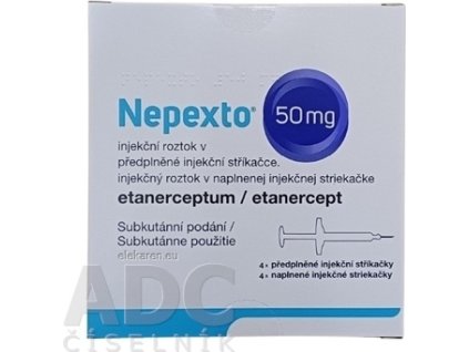 NEPEXTO 50 MG SOL INJ (STRIEK.)4X1M