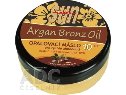 SUN ARGAN BRONZ OIL opaľovacie MASLO SPF 10 - 1x200 ml