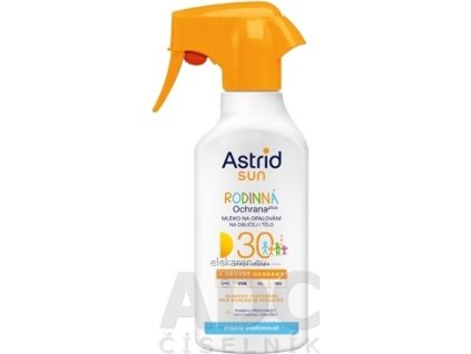 ASTRID SUN Rodinné mlieko na opaľovanie OF 30 - 1x270 ml