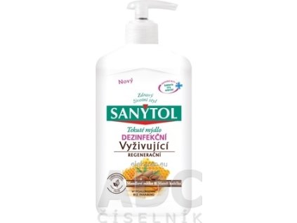 SANYTOL Tekuté mydlo Vyživujúce - 1x250 ml