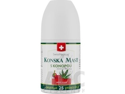 KONSKÁ MASŤ S KONOPOU hrejivá - 1x90 ml