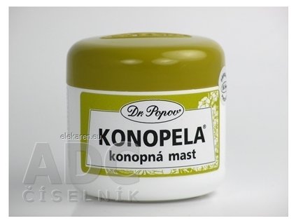 DR. POPOV KONOPELA konopná masť - 1x50 ml