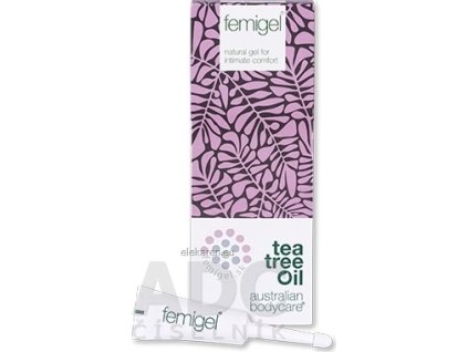 ABC tea tree oil FEMIGEL - Prírodný intímny gél - 5x7 ml