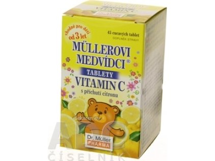 MÜLLEROVE medvedíky - VITAMÍN C - 1x45 ks