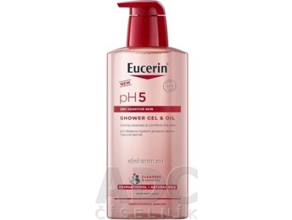 Eucerin pH5 Sprchový gél & olej - 1x400 ml