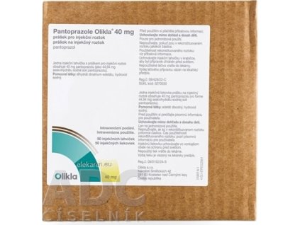 PANTOPRAZOLE OLIKLA PLV INO 50X40MG