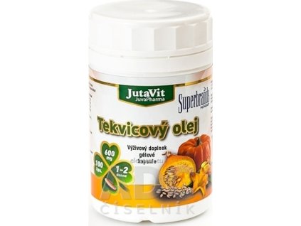 JutaVit Tekvicový olej - 1x100 ks