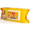 HYGIENICKÉ UTIERKY BABY WIPES S VITAMÍNOM E - 1x80 ks