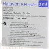 HALAVEN 0,44 mg/ml injekčný roztok - 1x2 ml