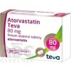ATORVASTATIN TEVA TBL FLM 30X80MG