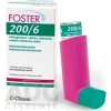 Foster 200/6 mikrogramov/dávka - sol inh (obal Al tlakový) 1x180 dávok