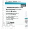 Dexamethasone Noridem 4 mg/ml injekčný roztok - 10x2 ml