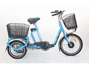 Elektrokolo Spirit SHOPPING2, tříkolka, modrá