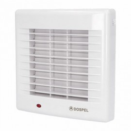CROWN Ventilátor do koupelny s automatickou žaluzií Dospel POLO 4 AŽ 100, ložiska