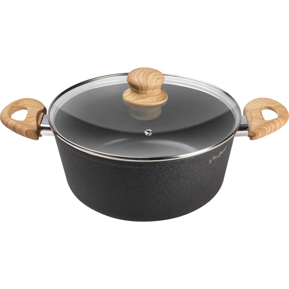 Lamart LT1247 Kastrol s poklicí 24cm NATUR
