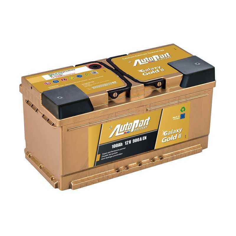 AUTOPART Autobaterie Galaxy Gold II 100Ah - 12V, 100Ah, 900A