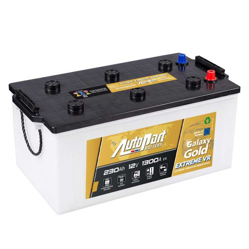 AUTOPART Autobaterie Galaxy EVR 230Ah - 12V, 230Ah, 1300A EN