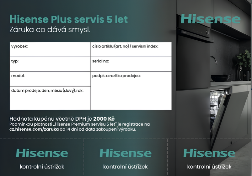 HISENSE PLUS SERVIS 5 LET