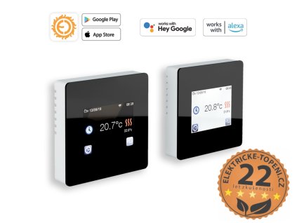 Termostat TFT Wifi (black)