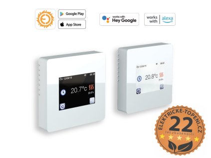 Termostat TFT Wifi (white)