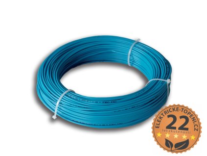 Vodič připojovací AV 2,5 modrý