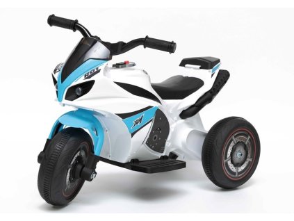dětská elektrická motorka R01 modrá (2)