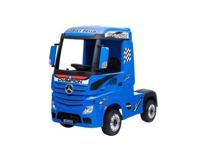 Dětské elektrické auto Mercedes Actros modré1